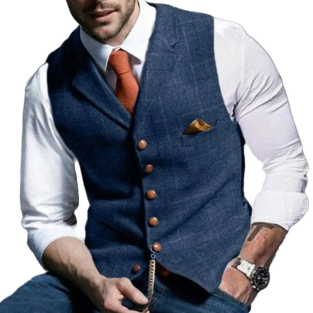 Gilet Homme Slim Chic 0