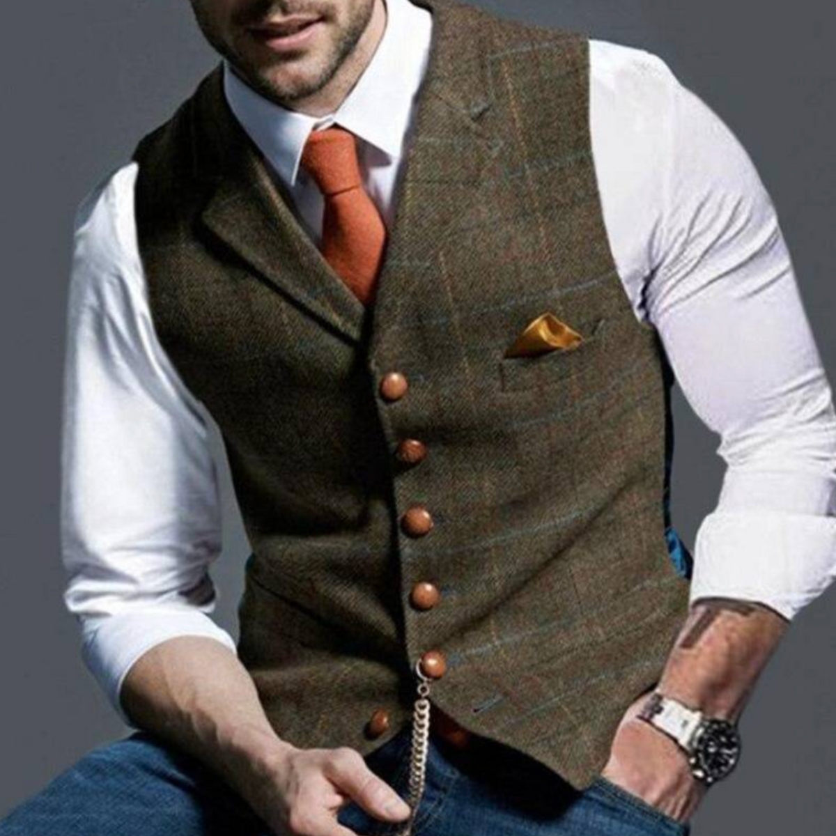 Gilet Homme Slim Chic 1