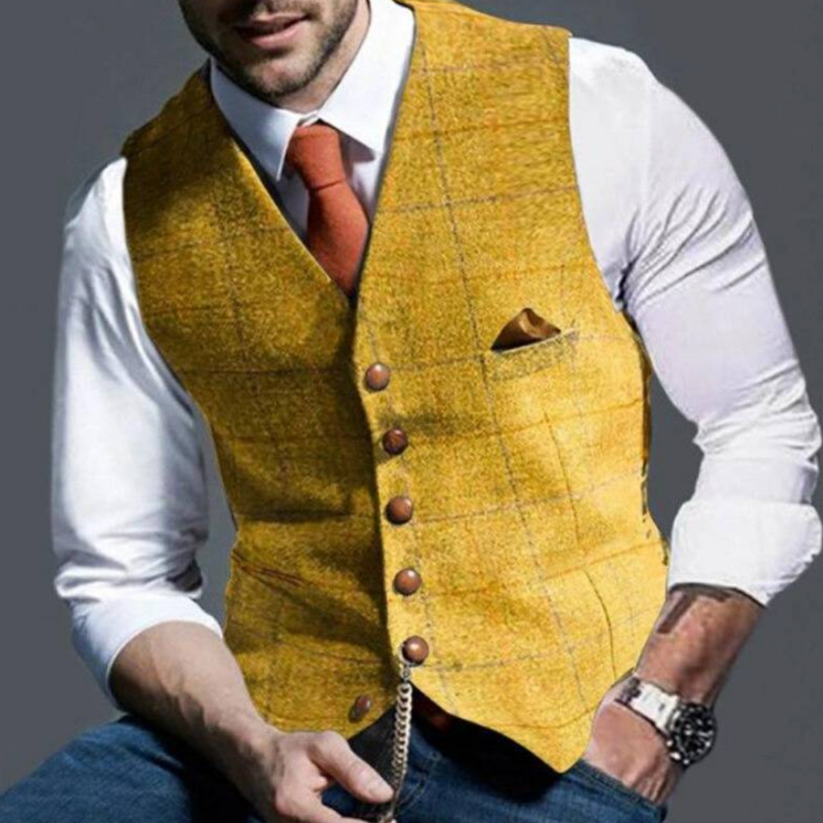 Gilet Homme Slim Chic 2