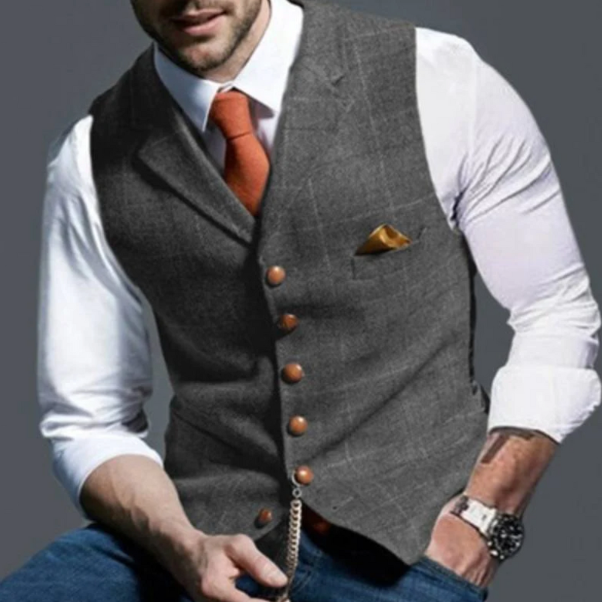 Gilet Homme Slim Chic 5