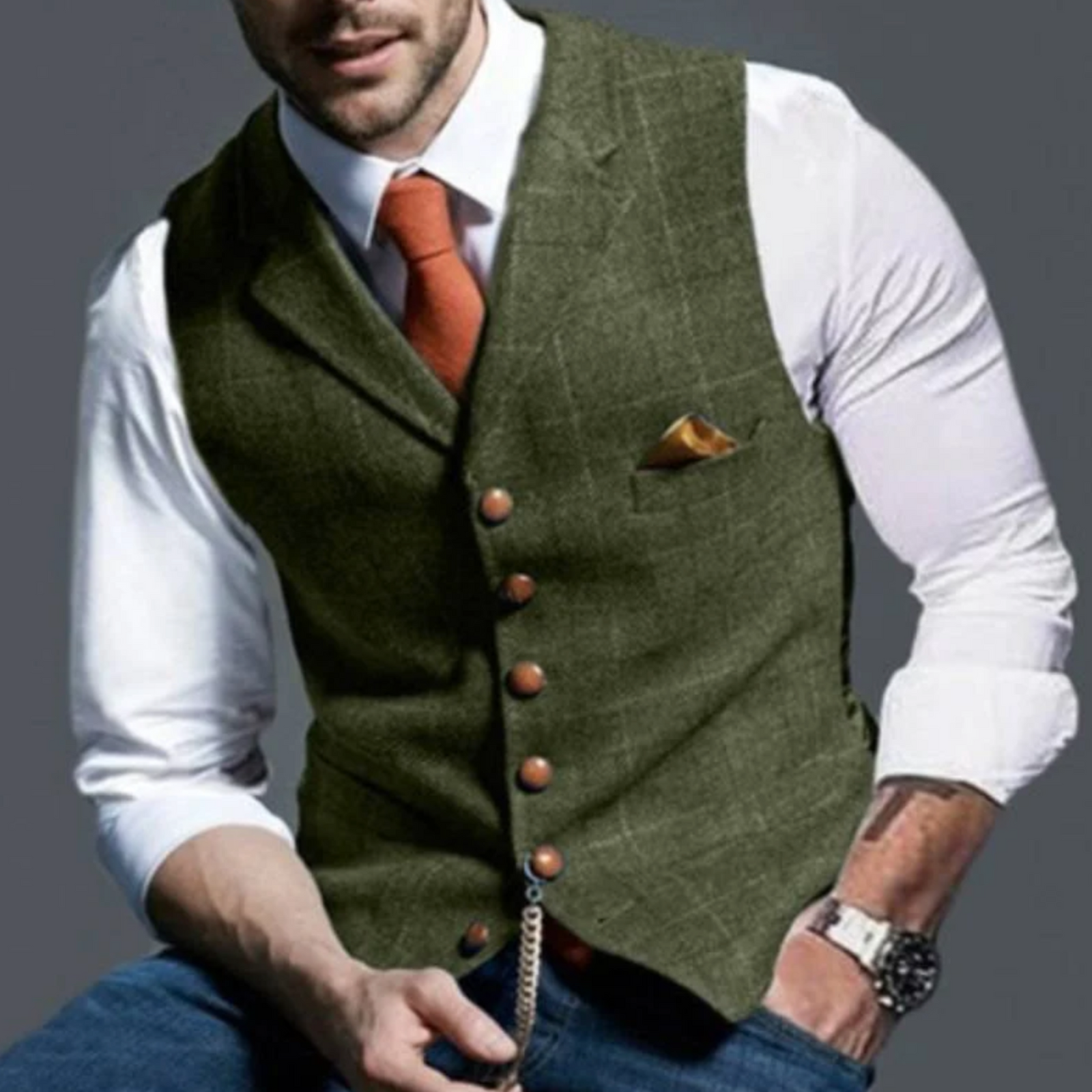 Gilet Homme Slim Chic 6