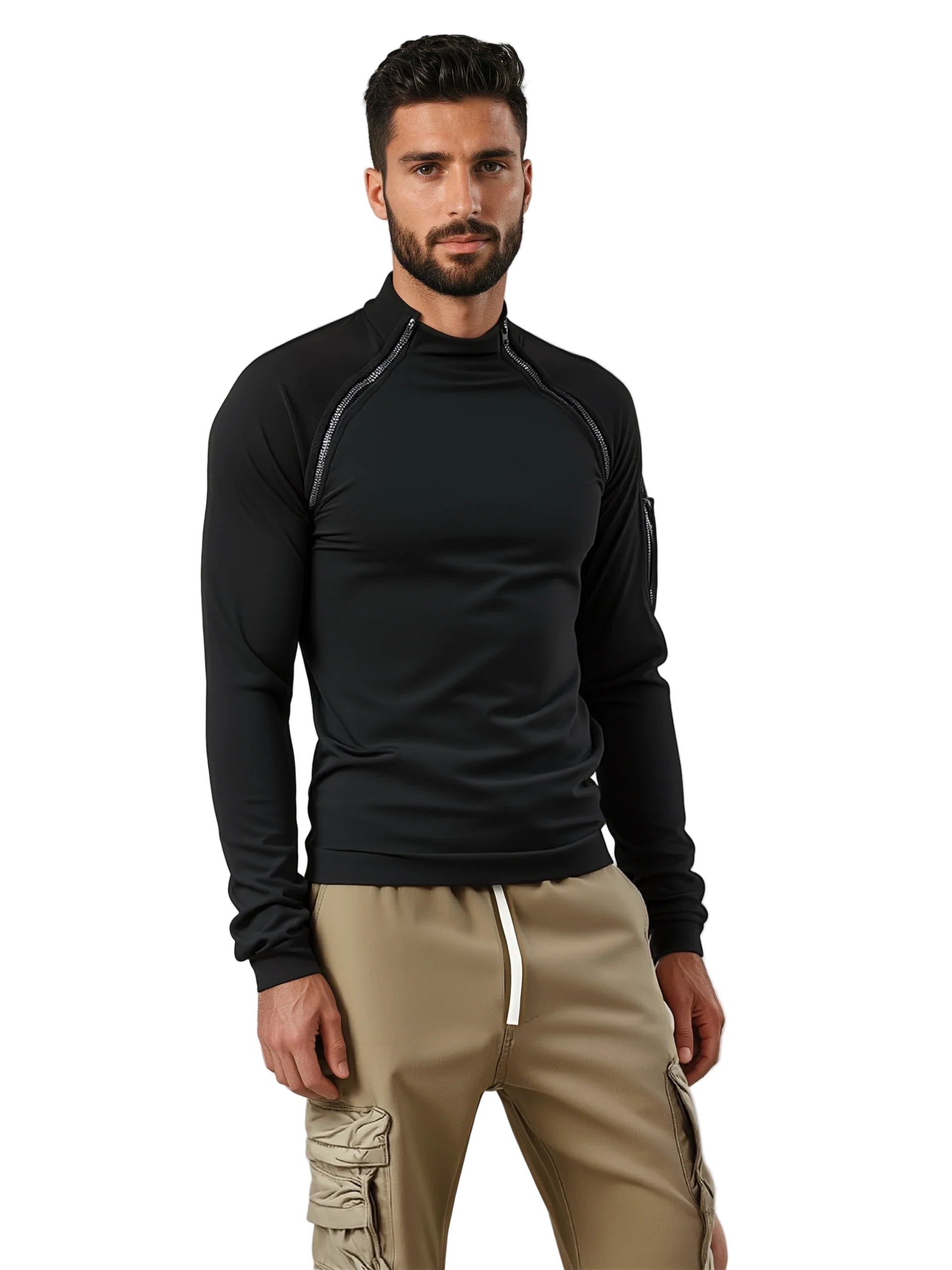 Gilet Homme Tactique Sans Manche Pratique pour Activités de Plein Air 0