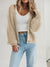Gilet Long à Boutons pour Femme en Polyester 5