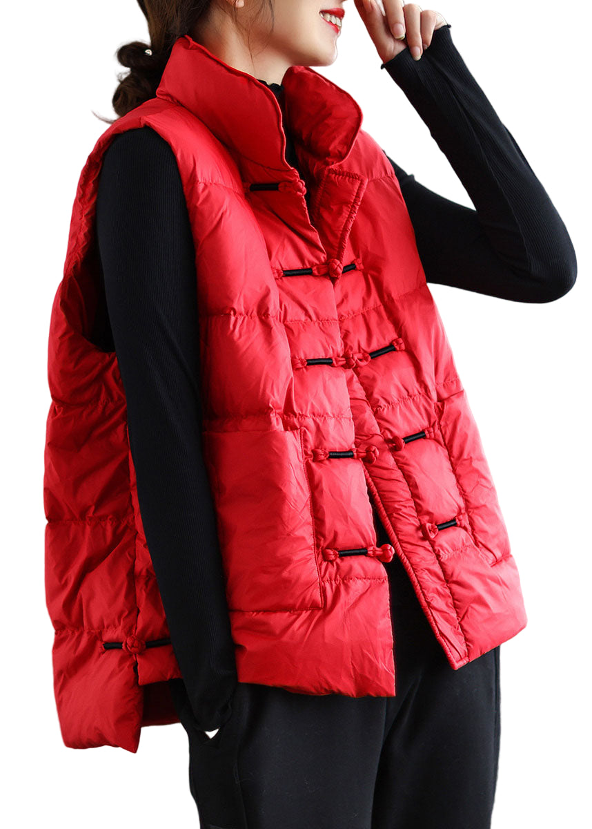 Gilet d'Hiver Puffer Col Montant Ample pour Femmes 0
