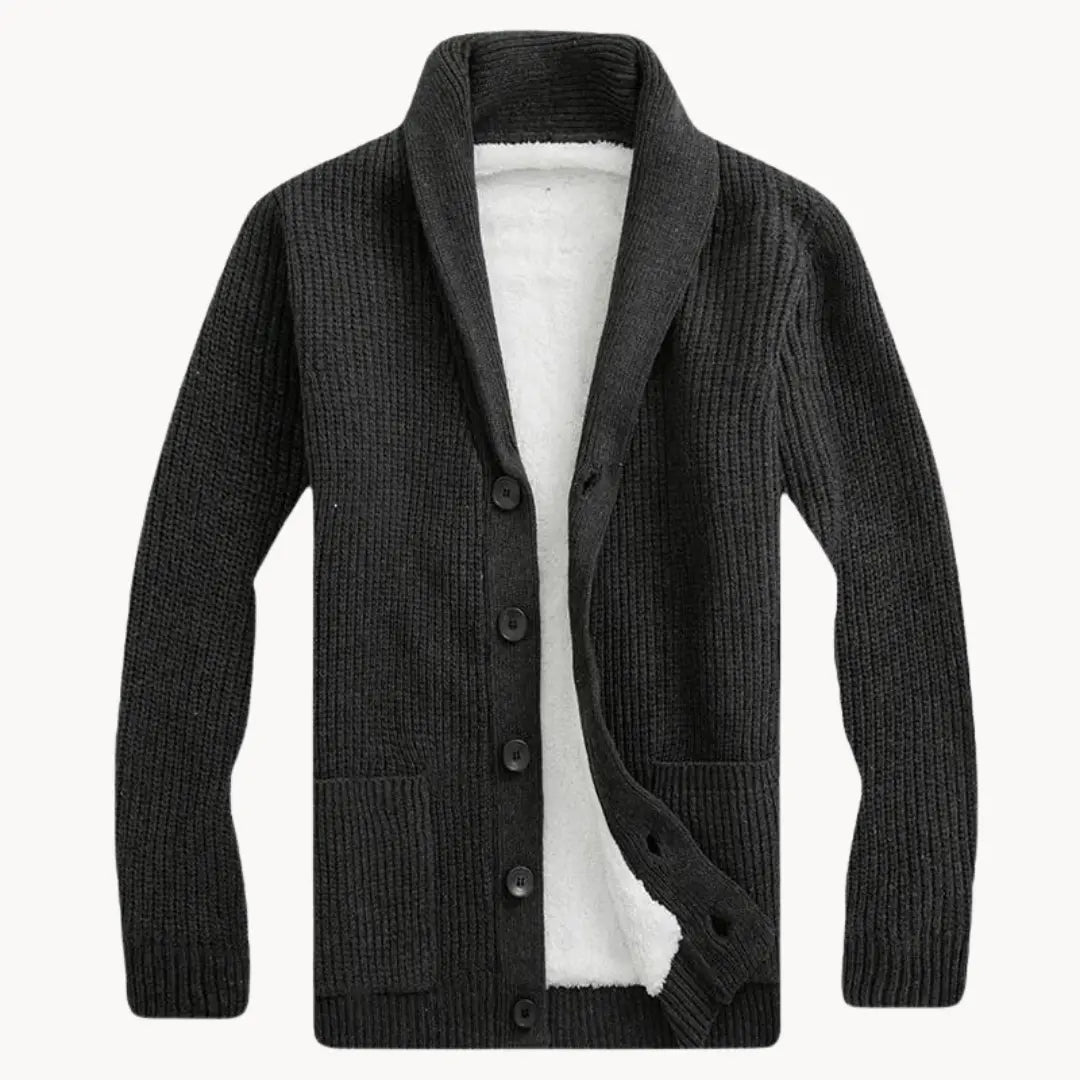 Gilet pour homme à col châle 4