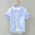 Chemise Homme Rayée Décontractée 100% Coton 1