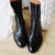 Bottes de Dames Classiques en Cuir Synthétique 2