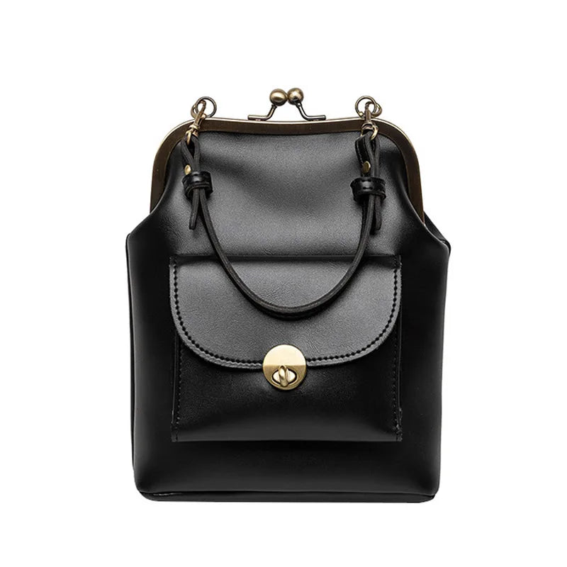 Sac à Bandoulière Élégant en Cuir Artificiel 2