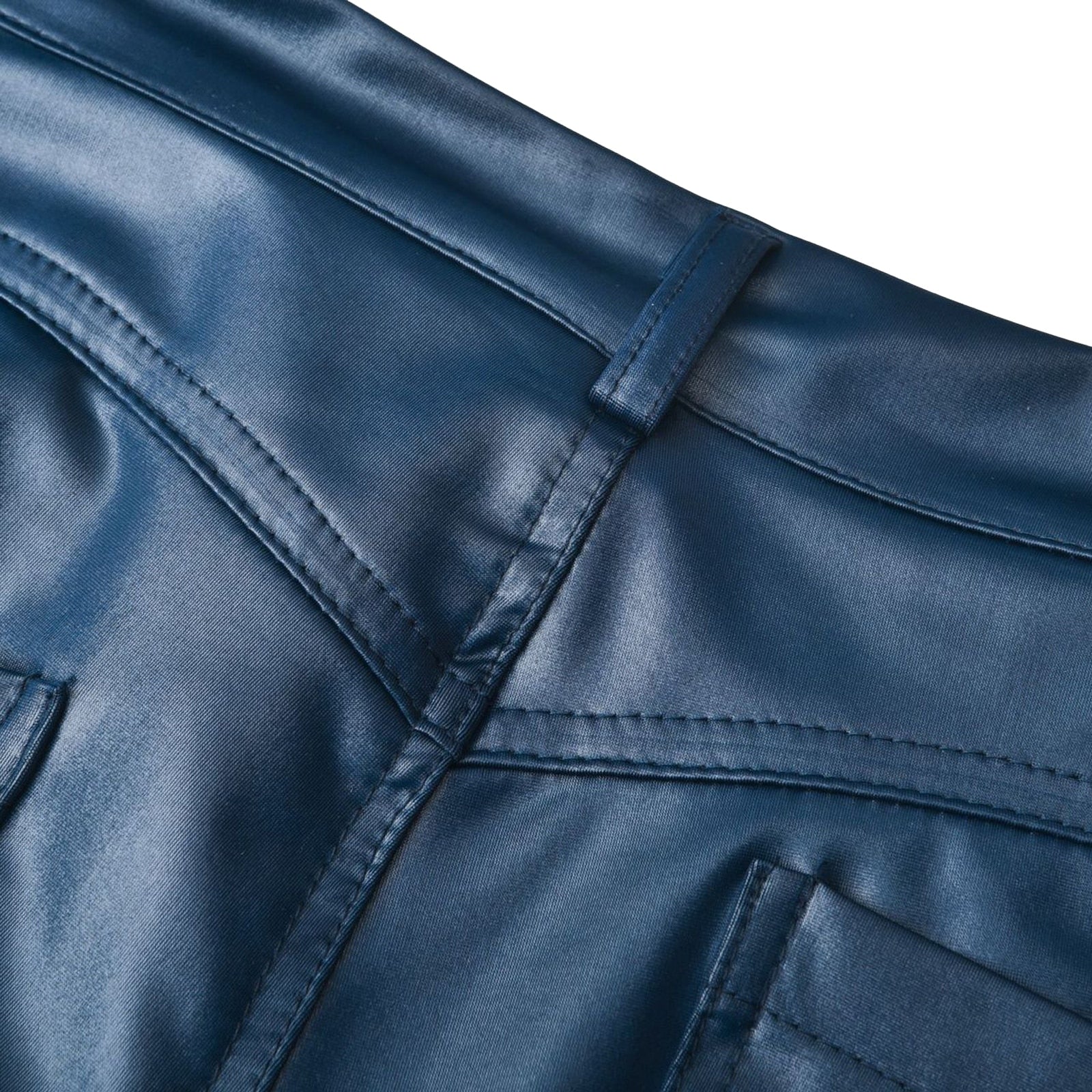 Pantalon Femme Slim Cuir PU Confortable et Élégant 4