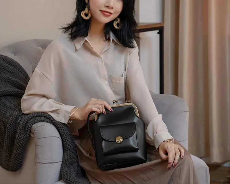 Sac à Bandoulière Élégant en Cuir Artificiel 6