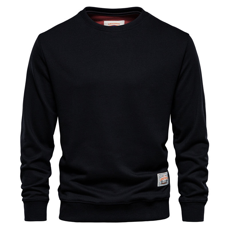Pull Col Roulé Homme Laine Élégant Confortable-3