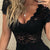Combinaison Femme Chic Dentelle Spandex Élégante 2