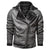 Variant image for Veste Cuir Homme Intemporelle Ajustée en Cuir Véritable-17