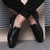 Chaussures formelles tissées pour hommes