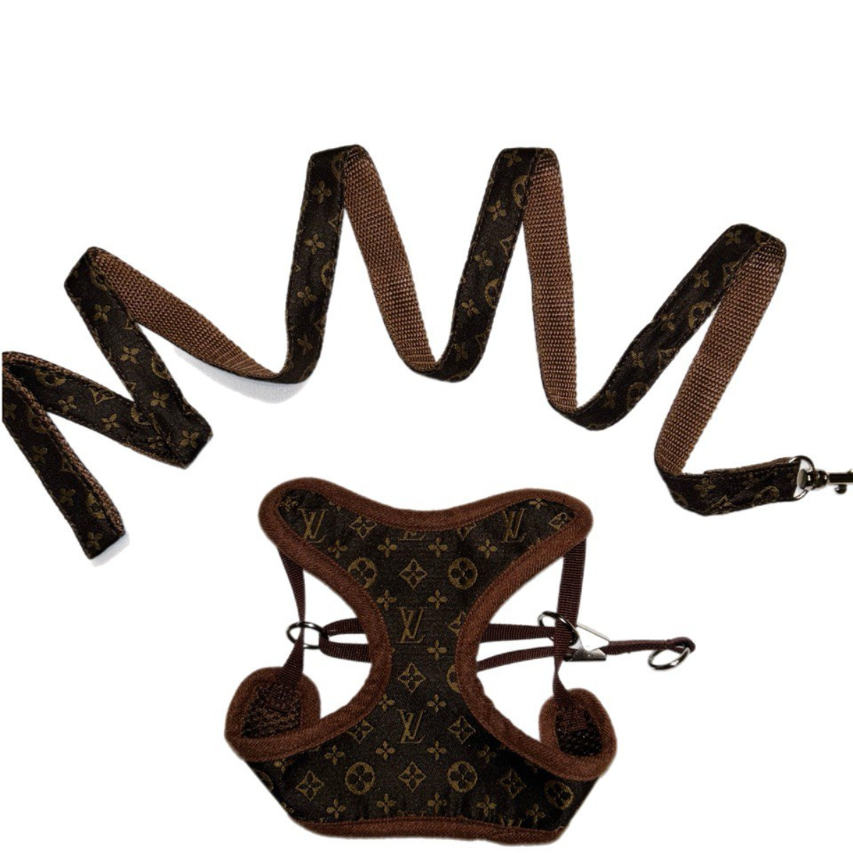 Harnais Chien Pratique Avec Laisse Assortie Pour Promenades Confortables 0