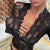 Haut Femme Chic en Dentelle Léger et Respirant 4