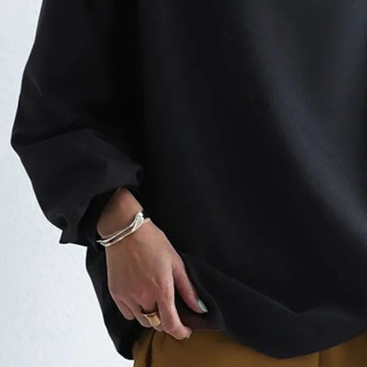 Haut Femme Col Montant Décontracté 7