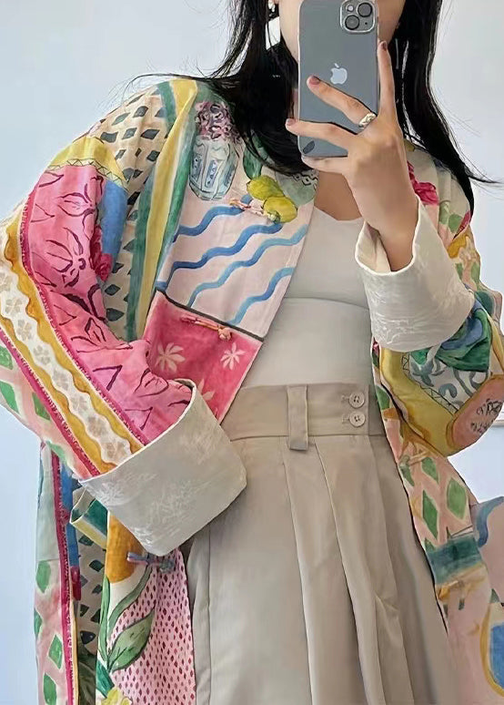 Haut Femme Colorblock Ample avec Poches 2