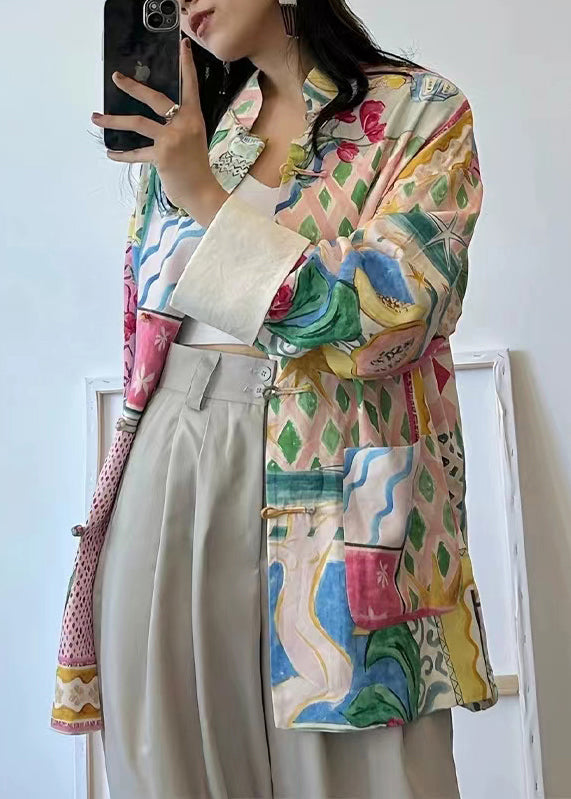 Haut Femme Colorblock Ample avec Poches 3