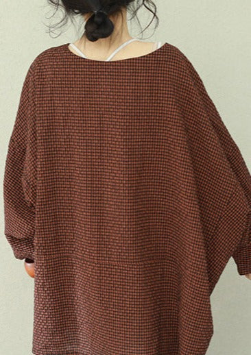 Haut Femme Oversize Asymétrique en Coton Manches Longues 3