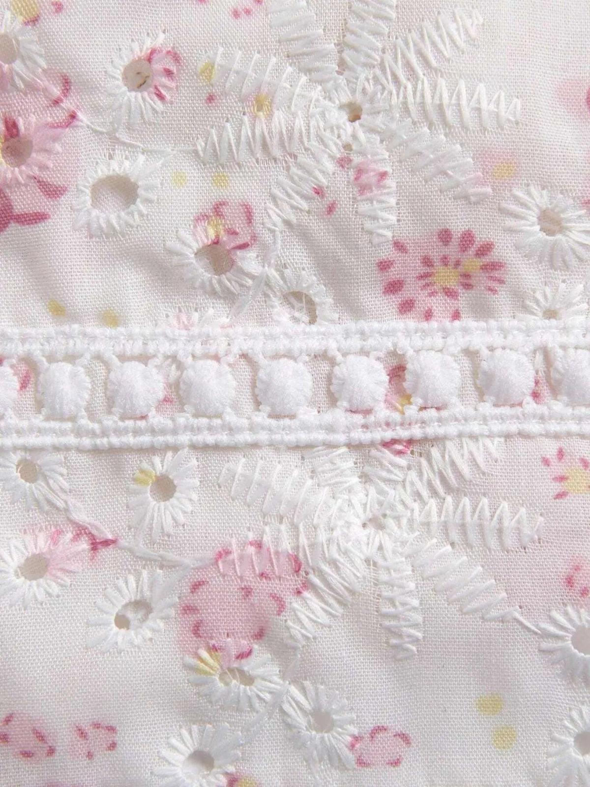 Haut à Bretelles Fleurs avec Nœud Avant 3