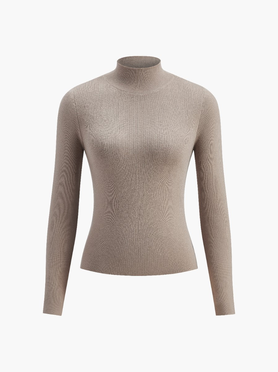 Haut à Col Montant pour Femme Printemps 5