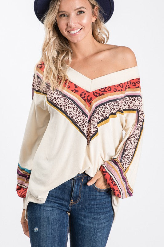 Haut à Manches Bouffantes pour Femme en Viscose 2