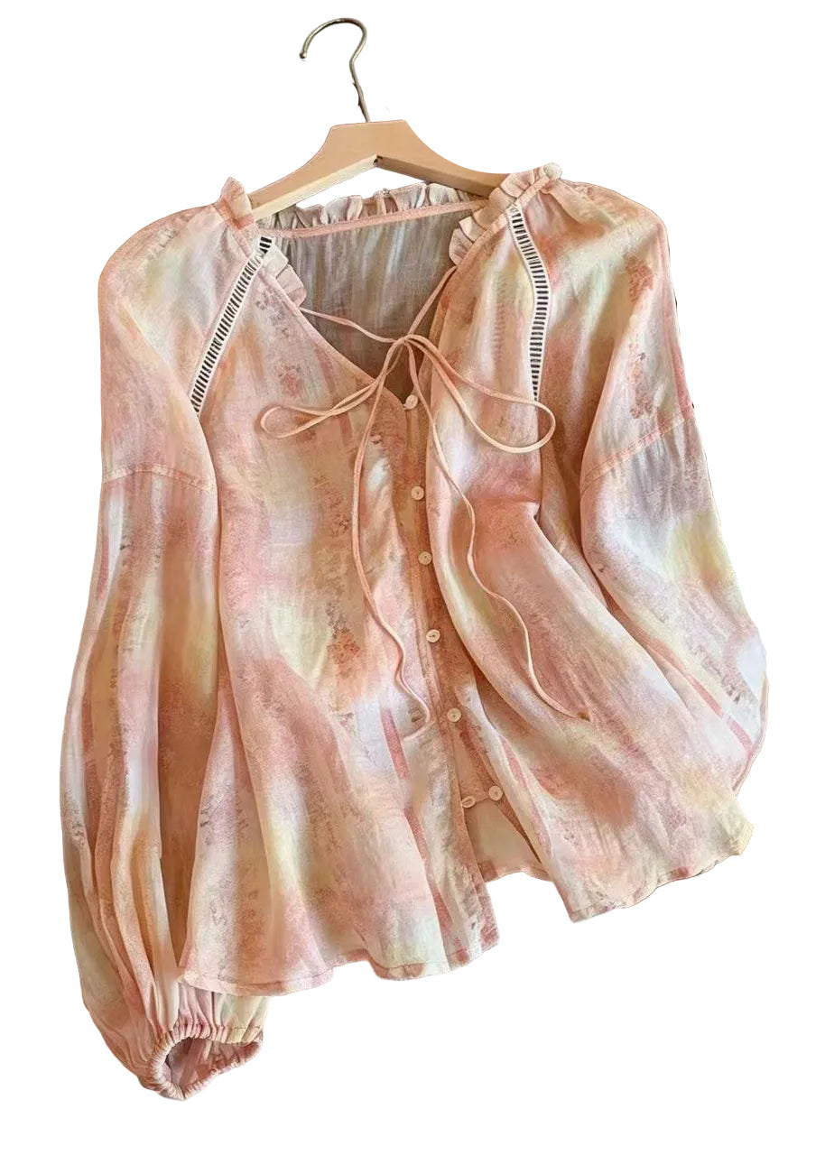 Haut de chemise oversize imprimé pour femme 0