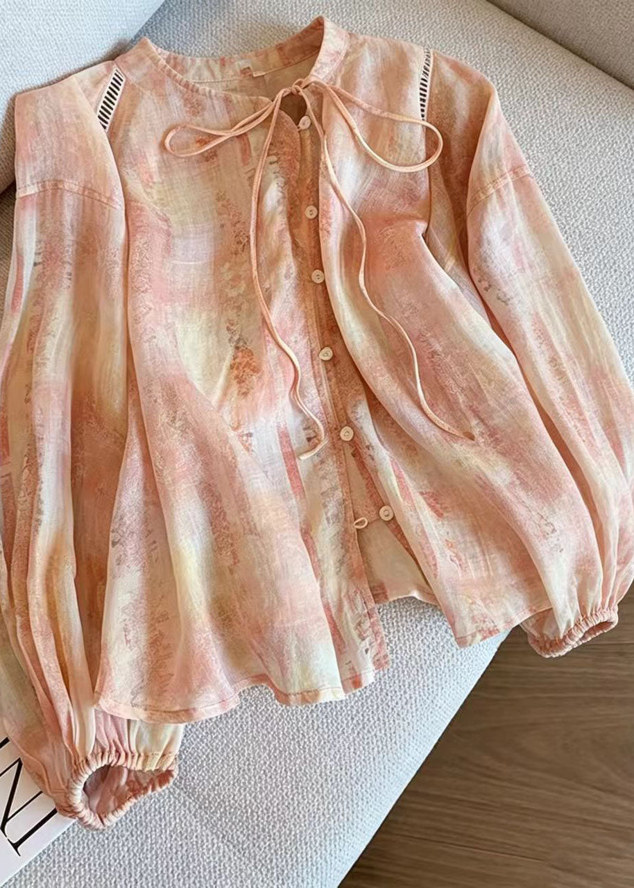 Haut de chemise oversize imprimé pour femme 1