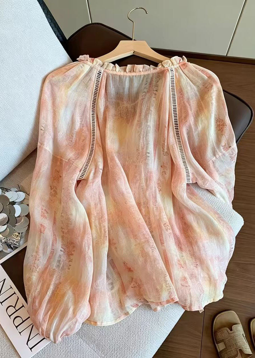 Haut de chemise oversize imprimé pour femme 2