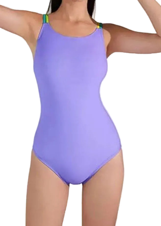 Haut de maillot de bain à bretelles croisées pour femme 0