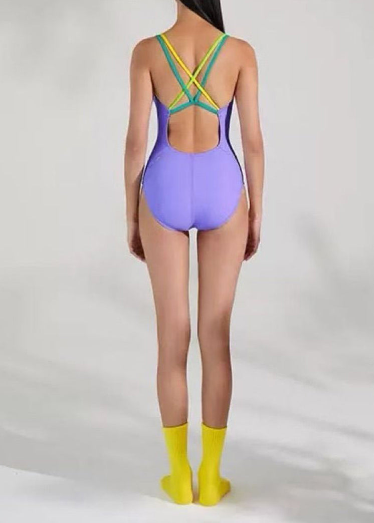 Haut de maillot de bain à bretelles croisées pour femme 3