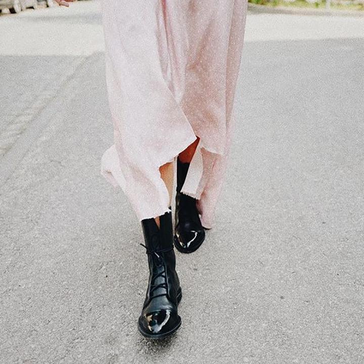 Bottes de Dames Classiques en Cuir Synthétique 6