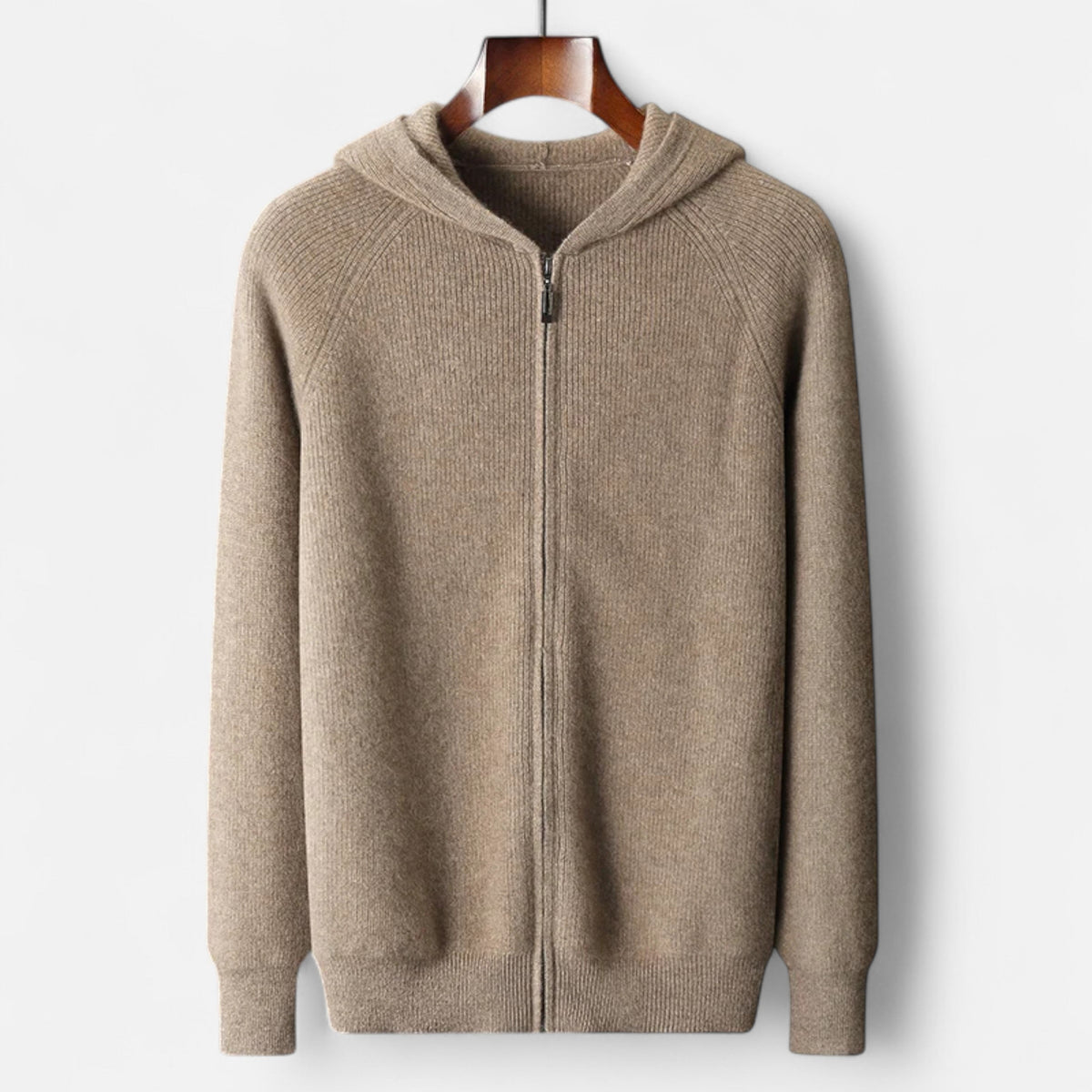 Homme Cardigan à Capuche Zippé 6