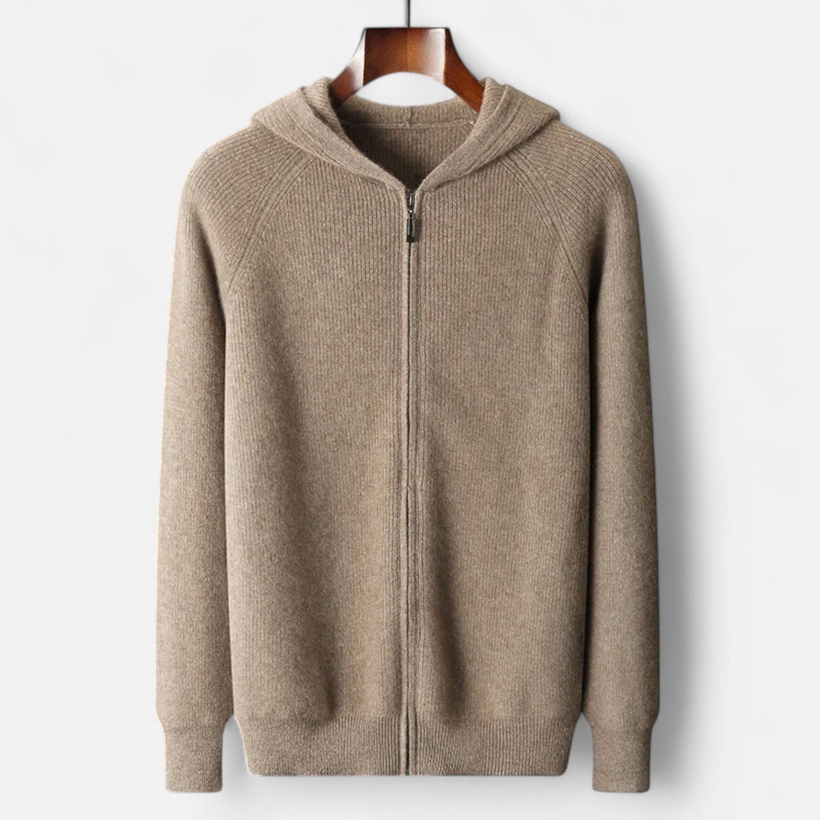 Homme Cardigan à Capuche Zippé 6