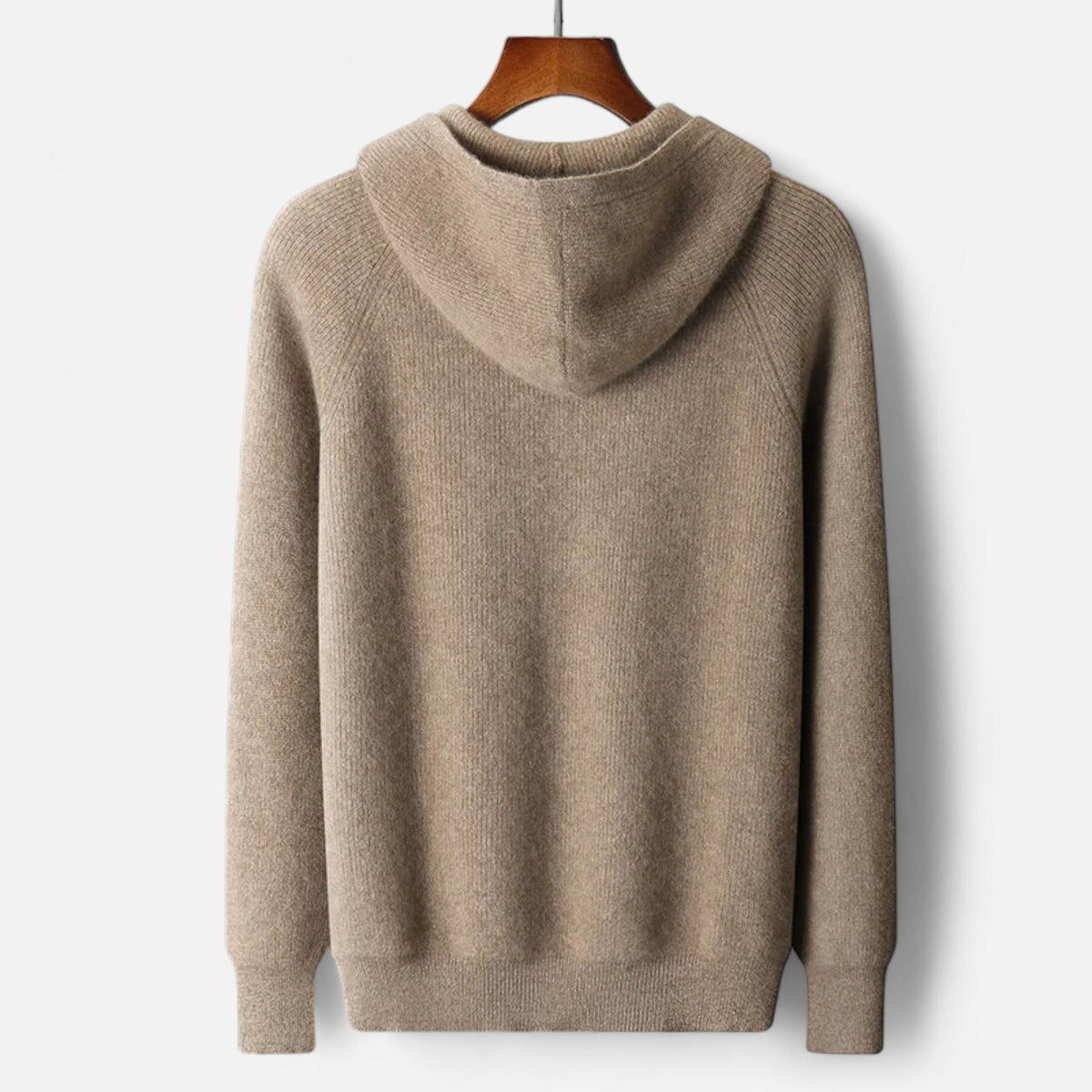 Homme Cardigan à Capuche Zippé 7