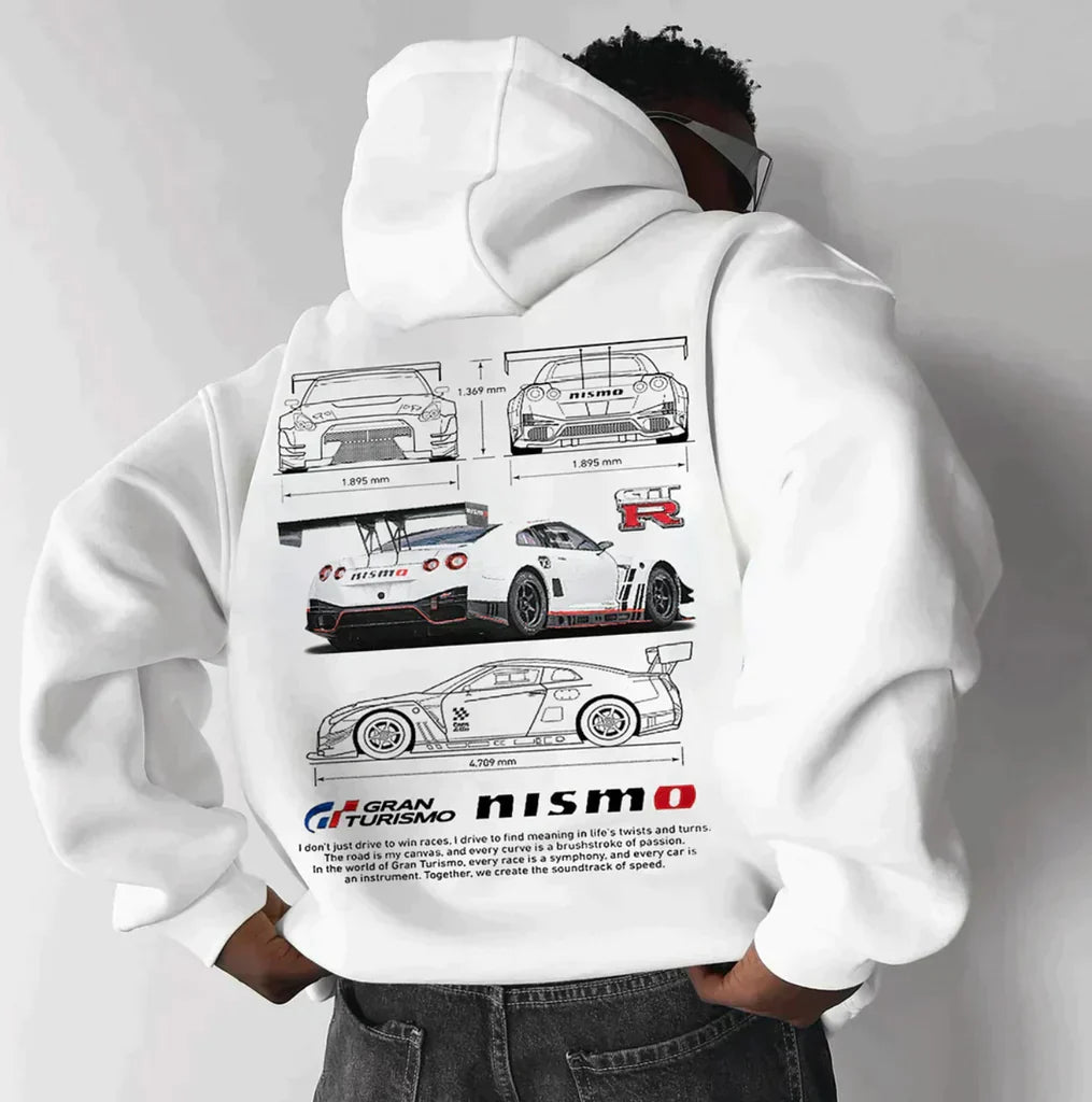 Hoodie Oversize pour Femme avec Imprimé Sportif