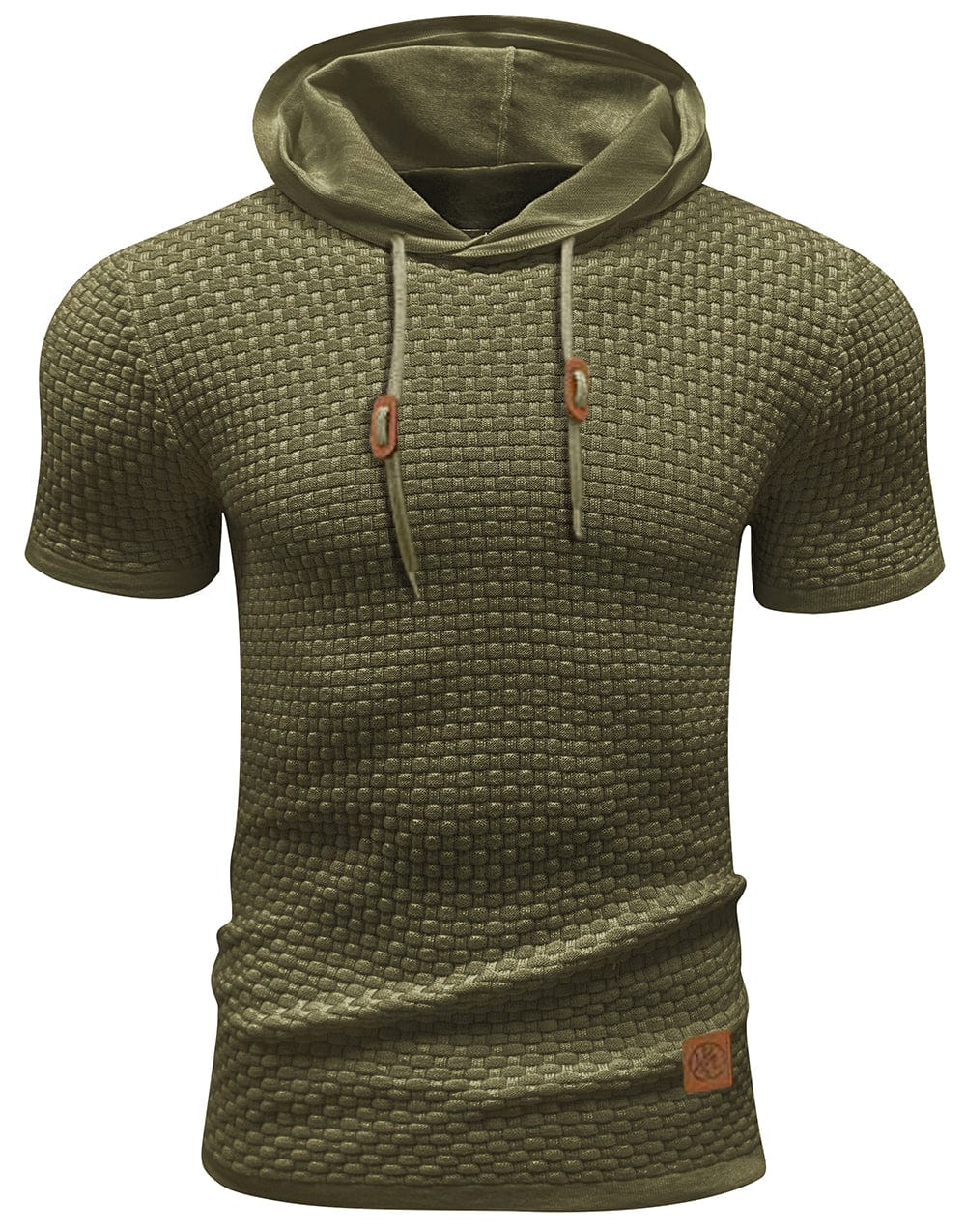 Hoodie à Manches Courtes pour Homme Style Moderne en Polyester 1