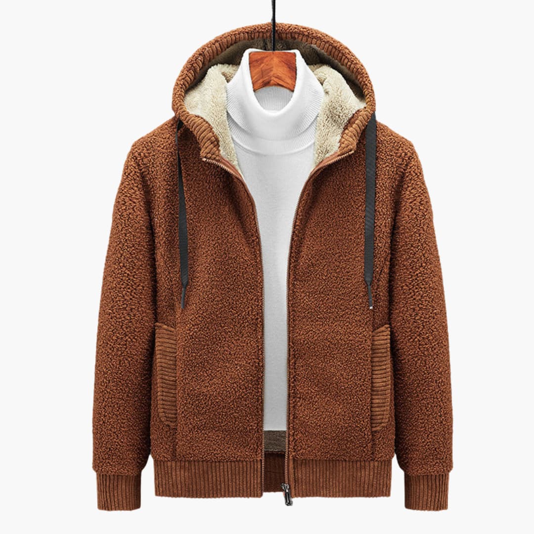 Hoodie pour Hommes avec Capuche et Fermeture Éclair 1