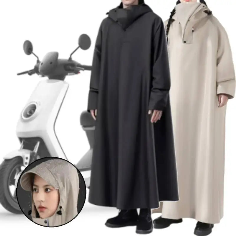 Imperméable Long pour Hommes et Femmes en Oxford avec Capuche 0