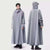 Imperméable Unisexe Long en Oxford avec Capuche 7