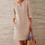 Variant image for Robe Midi d'Été pour Femmes en Coton Élégante-36