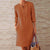 Variant image for Robe Midi d'Été pour Femmes en Coton Élégante-24
