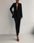 Variant image for Ensemble Tailleur Pantalon Femme Élégant en Tissu Polyvalent-4