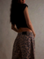Jean Femme Imprimé Léopard Coupe Large 100% Coton 3