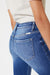 Jean Femme Skinny Taille Haute Denim Détails Ourlet 6