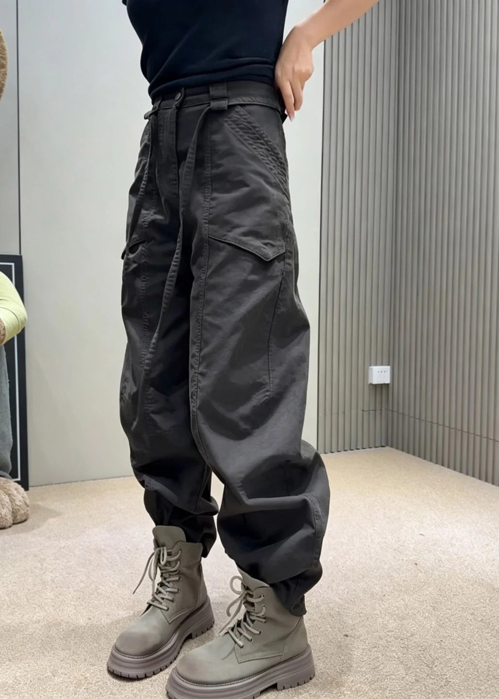 Jean Femme Style Bohème Taille Nouée 3