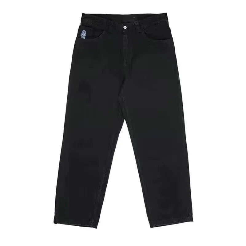 Jeans Baggy pour Femme Style Décontracté en Denim 9