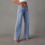 Jeans Femme Taille Haute à Jambes Larges en Denim 2