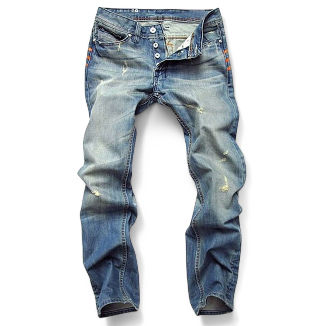 Jeans pour hommes en denim classique 0